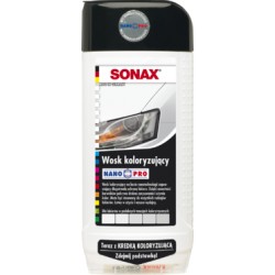 SONAX Polish & Wax COLOR Nano Pro 250ml - woski koloryzujace