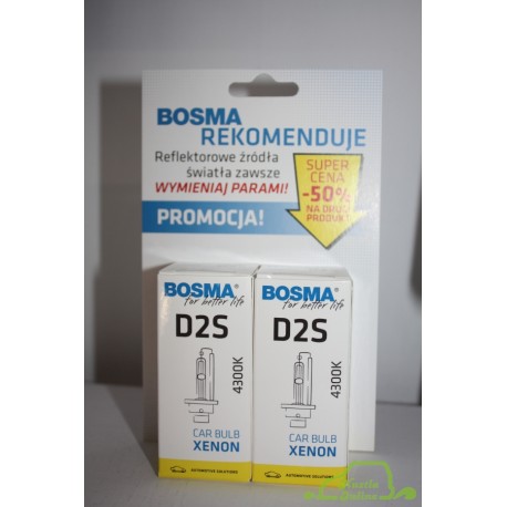 Bosma xenon D2S 85V 35W P32D-2 4300K dwupak