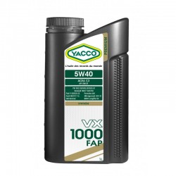 YACCO VX 1000 FAP 5W40 1L - 5L