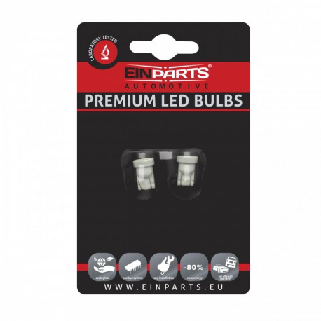 EinParts EPL07 W5W T10 12V CANBUS żarówki LED 2szt.