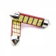 Einparts EPL207 C10W rurka 41mm 20xSMD 4014 CANBUS 6000K