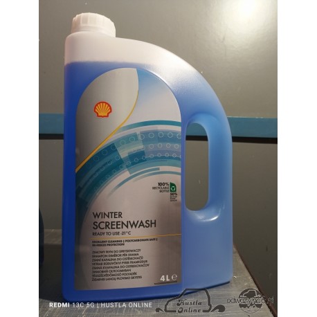 Shell Zimowy płyn do spryskiwaczy -21⁰C  Easy Clean Witner Screenwash 4L