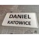 Tablica aluminiowa USA JDM z nadrukiem