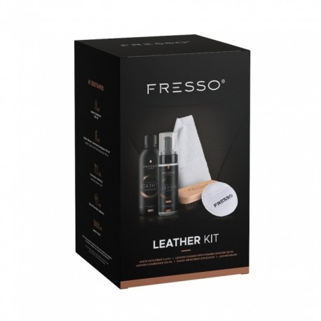 Fresso Leather Kit - komletny zestaw do pielęgnacji skór