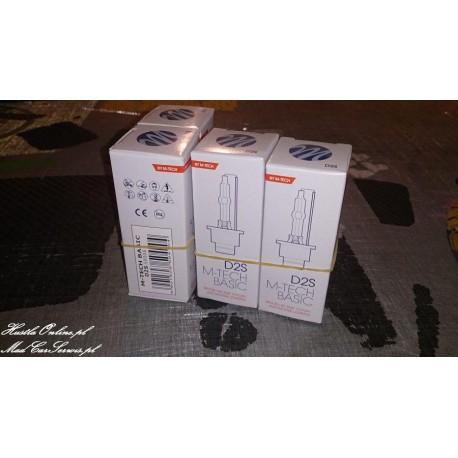 M-Tech D2S 12V/24V żarnik xenon 35W 5000K 1szt.