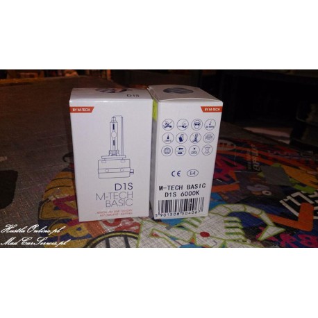 M-Tech D1S 12V/24V żarnik xenon 35W 6000K 1szt.