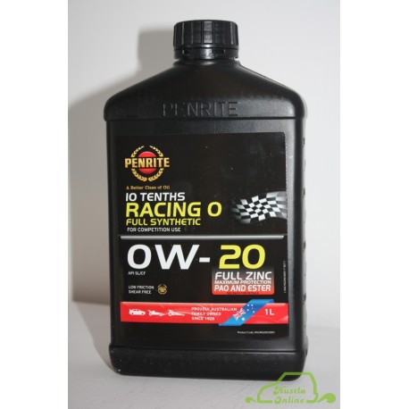 Penrite 10 TENTHS RACING 0 0W20 PAO / ESTER 1L